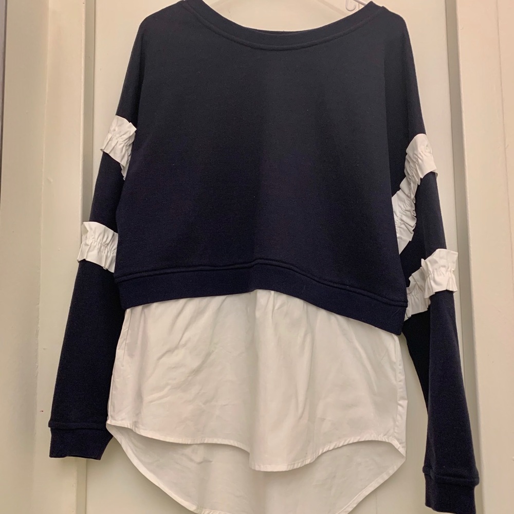 Lumie 2 in 1 Sweatshirt with Woven